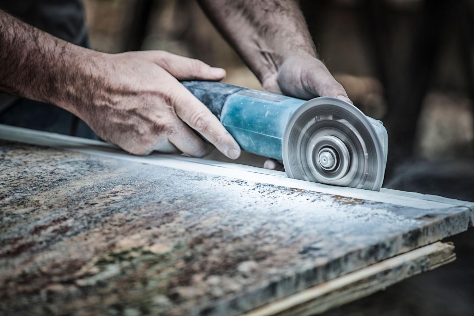 Cutting Granite